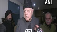India News | There's a Problem Between India-China, Hope Dialogue Will Solve It: NC Leader Farooq Abdullah on Tawang Face-off