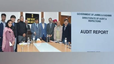 India News | J-K First to Launch Online Audit Application for Its Line Departments