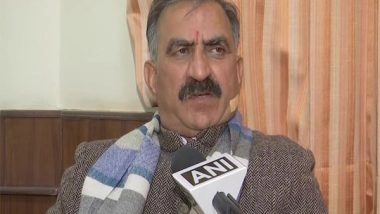 India News | Himachal Chief Minister Sukhvinder Singh Greets People on Christmas Eve