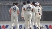 Sports News | BAN Vs IND, 2nd Test: Hosts Strike Early to Leave Visitors Reeling; Needing 100 More to Win (Stumps, Day 3)