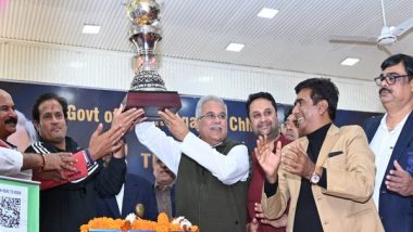 Hockey World Cup 2023: Chhattisgarh CM Bhupesh Baghel Unveils Trophy in Raipur