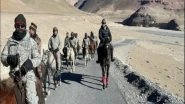 India News | Army Horsemen Travel Along Old Winter Silk Route - Gapshan to Sultan Chusku in Eastern Ladakh