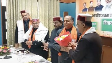 Jairam Thakur, Former Himachal Pradesh CM, Elected Leader of Opposition in State