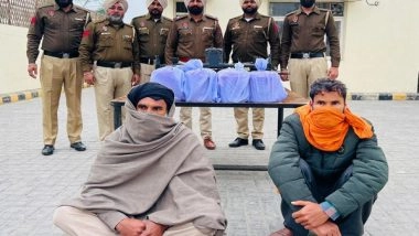 India News | Punjab Police Arrests 2 Kingpins of Trans-border Narcotic Smuggling Cartel, Recovers 10 Kg Heroin, Drone