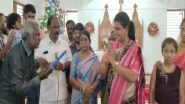 India News | Andhra Minister RK Roja Participates in Christmas Celebrations in Puttur's St Lutheran Church