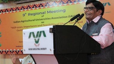 Business News | ASPEE Group MD Kiranbhai Patel Talks About Agricultural Activities at Regional Meeting of IAUA