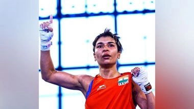 Sports News | Women's National Boxing Championships: Nikhat Zareen, Lovlina Borgohain Win Gold Medals