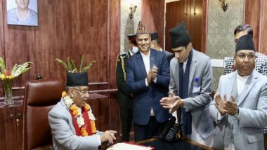 World News | Nepal Government: Dahal Forms 8-member Cabinet with 3 Deputy PMs