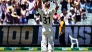AUS vs SA 2nd Test 2022: David Warner Breaks Test Century Drought in His 100th Game at MCG