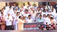 India News | Maharashtra: Opposition MLAs Use Folk Songs to Protest Outside Assembly