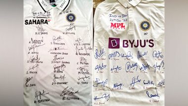 Jaydev Unadkat Shares Signed Test Debut Jersey Along With New One After His Comeback to Team India For Longer Format (See Post)