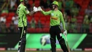Sports News | BBL: Alex Hales, Matthew Gilkes Star as Sydney Thunder Beat Brisbane Heat by 10 Wickets