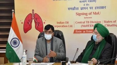 Business News | IndianOil, Health Ministry Join Hands to Intensify Tuberculosis Elimination Project