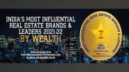 Business News | 2nd Edition AsiaOne Lists Top 50 Most Influential Real Estate Brands and Leaders 2021-22