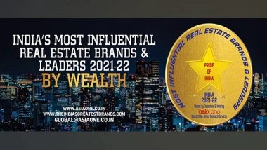 Business News | 2nd Edition AsiaOne Lists Top 50 Most Influential Real Estate Brands and Leaders 2021-22