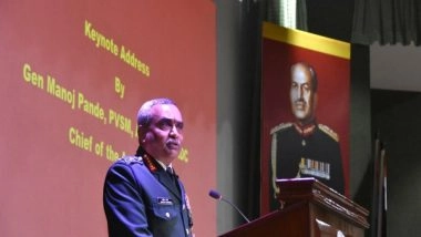 India News | Indian Army is Committed and Supportive of Efforts Towards Evolving Integrated Theatre Commands: Army Chief Gen Manoj Pande