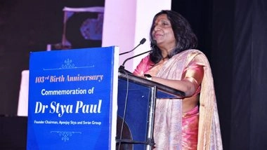 Business News | Dr Stya Paul's Life Reflects the Value of Resilience, Says Sushma Paul Berlia, Chairperson Apeejay Education