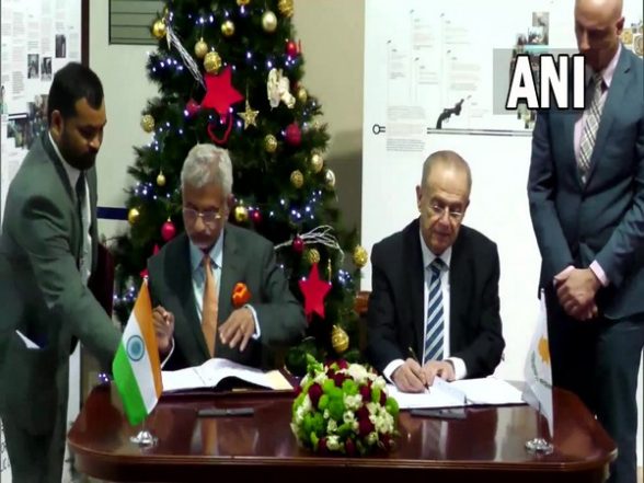 World News | India, Cyprus Sign Agreement on Defence and Military Cooperation - Vimarsana News