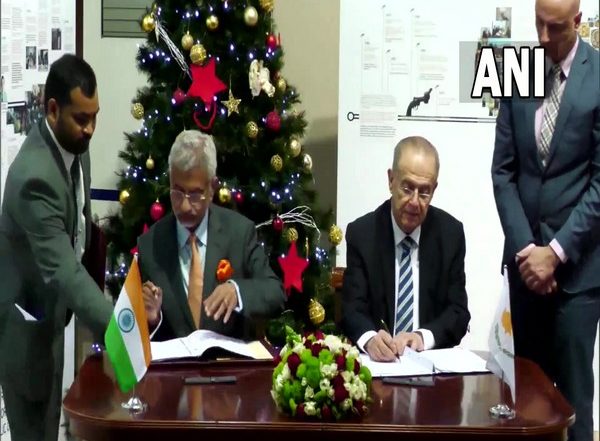 World News | India, Cyprus Sign Agreement on Defence and Military Cooperation