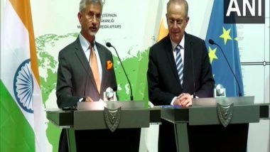 World News | Jaishankar Reiterates India's Principled Position on Cyprus Issue in Nicosia