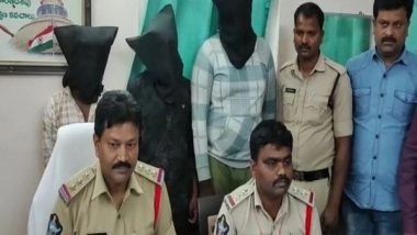 India News | Andhra Pradesh: Three Arrested for Stealing Rs 1.15 Lakh from Scooter