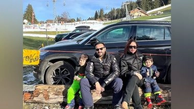 Entertainment News | New Year Celebrations: Check out This Fam-jam Pic of Saif-Kareena with Their Sons Taimur, Jeh