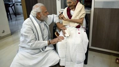 India News | PM Modi Leaves for Ahmedabad After Mother Heeraben's Demise, May Join Pre-planned West Bengal Events Virtually