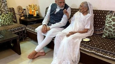 India News | Lalu Prasad Yadav, Other Leaders Offer Condolences to PM Modi on His Mother's Death
