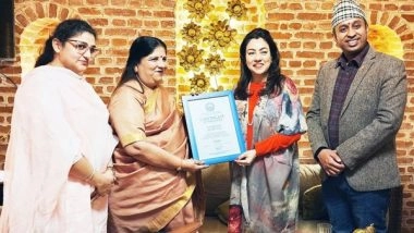 Business News | Anjali Bharadwaj Gets Nominated as Vice President of South Asian Chamber of Commerce and Industry (SACCI)