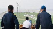 India News | Indian Coast Guard Concludes Contract for Multicopter Drones to Help in Surveillance, Security Operations