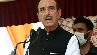 India News | Ghulam Nabi Azad Says Reports of Possible Reconciliation with Congress 'completely Baseless'