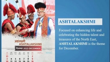 India News | 'Ashtalakshami' Features in GOI's Official Calendar for 2023