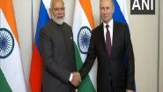New Year 2023 Wishes: Russia President Vladimir Putin Sends Greetings to President Droupadi Murmu, PM Narendra Modi