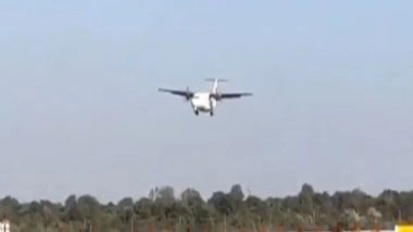 India News | Union Minister Scindia Hails Successful Trial Landing Af ATR-72 at Rourkela Airport