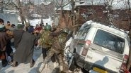 India News | JK: Army Recovers Civilians' Car Skidded off Near Listiyal in Kupwara
