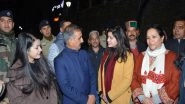 India News | Himachal CM Interacts with Tourists in Shimla, Wishes Them Ahead of New Year