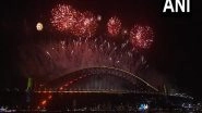 World News | Australia Rings in New Year 2023 Amid Fireworks, Light Shows