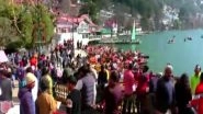 India News | Tourists Throng Uttarakhand's Nainital for New Year Celebrations