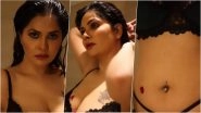 Aabha Paul Grooves Seductively In Black Lingerie in Erotic Instagram Reel!