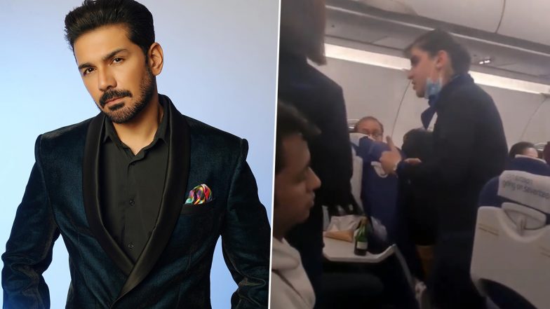 Abhinav Shukla Extends Support to IndiGo Airline Crew, Calls Her ‘Sherni’ for Taking a Stand After Passenger Onboard Calls Her a ‘Servant’ (Watch Viral Video)