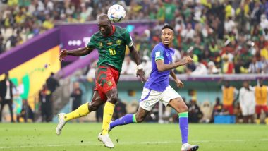 Cameroon Fail To Reach FIFA World Cup 2022 Round of 16 Despite Shock Win Over Brazil (Watch Goal Video Highlights)
