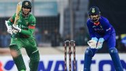India vs Bangladesh 2nd ODI 2022 Live Streaming Online on SonyLIV: Get Free Live Telecast of IND vs BAN Cricket Match on TV With Time in IST
