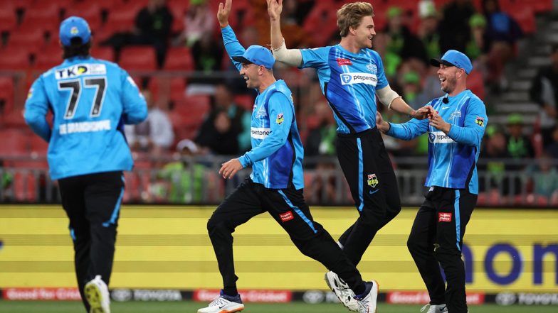 BBL Live Streaming in India: Watch Adelaide Strikers vs Hobart Hurricanes Online and Live Telecast of Big Bash League 2022-23 T20 Cricket Match