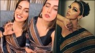 Akshara Singh Sexy &lsquo;Kamariya&rsquo; Video: Bhojpuri Actress Inspired by Deepika Padukone&rsquo;s Sabyasachi Saree Look in Instagram Reel!