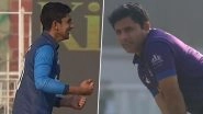 Son Dismisses Father! Ali Razzaq Accounts for Abdul Razzaq During Mega Stars League 2022 T10 Cricket Match (Watch Video)