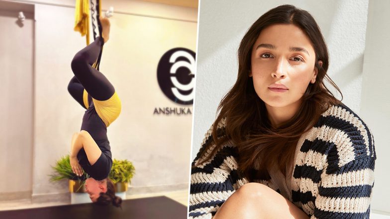 Alia Bhatt Performs Aerial Yoga, Talks About Her Postpartum Workout Experience (View Post)