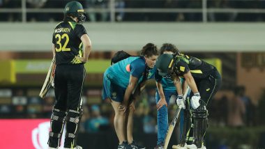 IND-W vs AUS-W 4th T20I 2022: Alyssa Healy Walks Off The Field With Calf Strain, Set To Miss Remainder of the Game