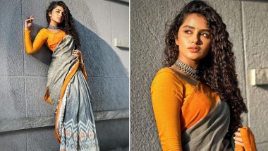 Anupama Parameswaran Personifies Elegance in Pochampally Handloom Saree; 18 Pages Movie Actress Shares Pictures of Her Ethnic Style on Instagram