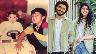 Arjun Kapoor Wishes Sister Anshula Kapoor on Her Birthday With a Cute Throwback Picture!
