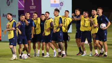 Argentina vs Australia, FIFA World Cup 2022 Live Streaming & Match Time in IST: How to Watch Free Live Telecast of ARG vs AUS on TV & Free Online Stream Details of Football Match in India